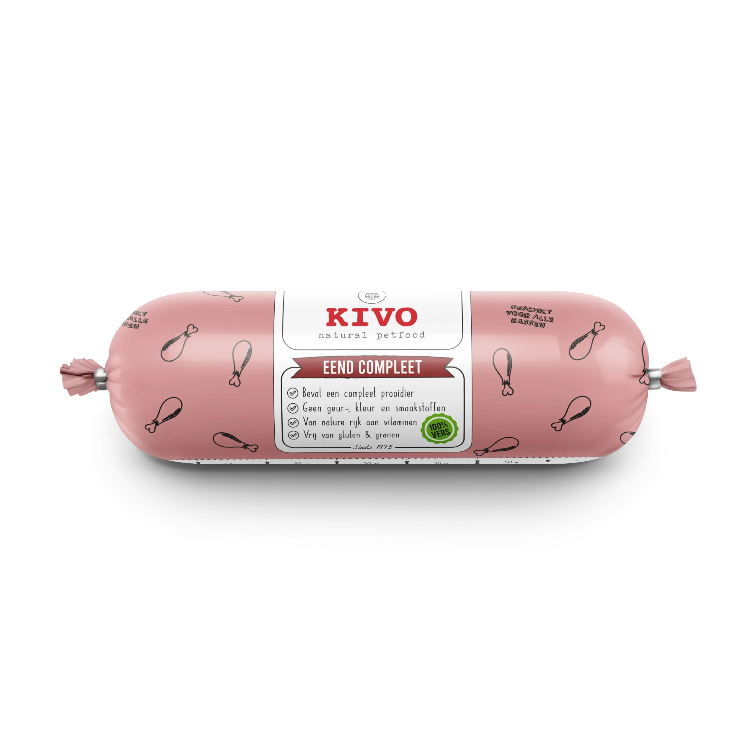🐾Kivo - Eend compleet 500 gram