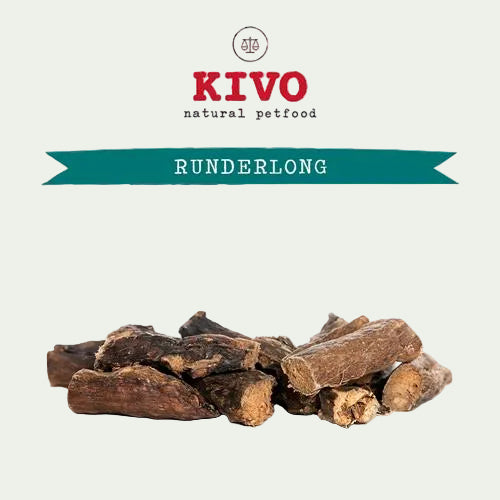 🐾Kivo - Runderlong 500 gram