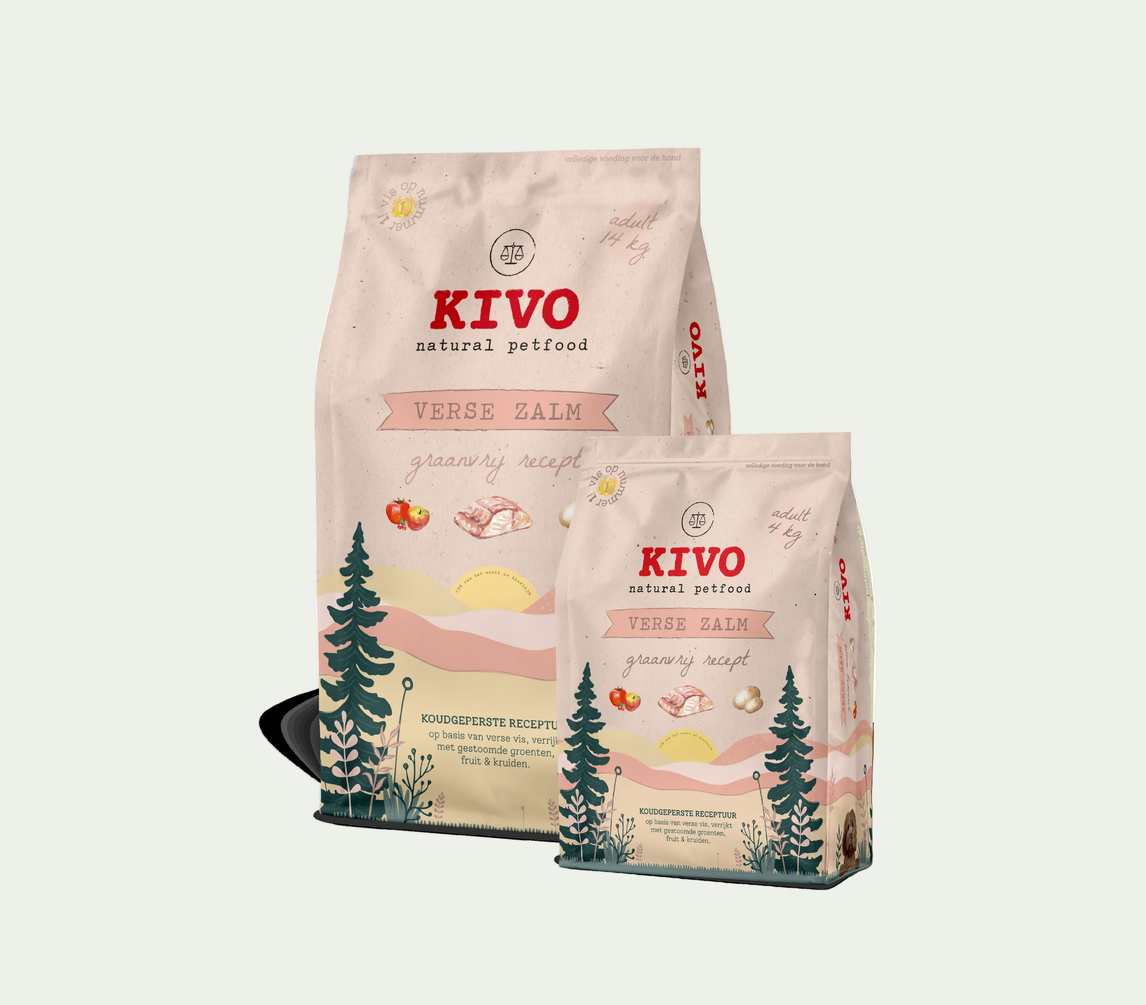 🐾Kivo - Verse zalm 4kg
